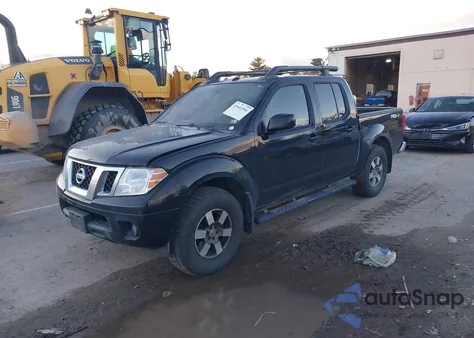2013 Nissan Frontier Pro-4X из США, поврежденный, VIN 1N6AD0EV7DN742978